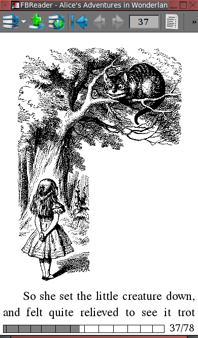 Alice in FBReader